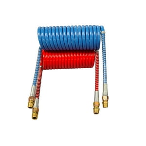 Suntech - Pack Manguera Espiral 1/2 Rojo / Azul 5.5 Mts