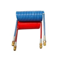 Suntech - Pack Manguera Espiral 1/2"" Rojo / Azul 5.5 Mts