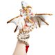 thumbnail image 1 of Figura de Juguete Maxdecoer 40 cm Dragón Articulado Blanco y Dorado, 1 of 8