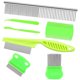thumbnail image 1 of Lamoutor 7 piezas: peine antipulgas de dientes finos y peines de acero inoxidable para mascotas, 1 of 3