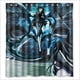 thumbnail image 1 of Cortina de ducha de Black Rock Shooter Dead Master con ganchos, tamaño 66 x 72 pulgadas, 1 of 3