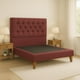 thumbnail image 3 of Cama 1 Plaza Burdeo Capitone  + Colchon Mery Desing, 3 of 6