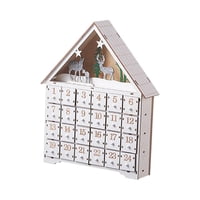 Bothyi - Calendario De Adviento Navideño Con Cajones De 24 Días Manualidades Para Fiesta De Navidad Talla S