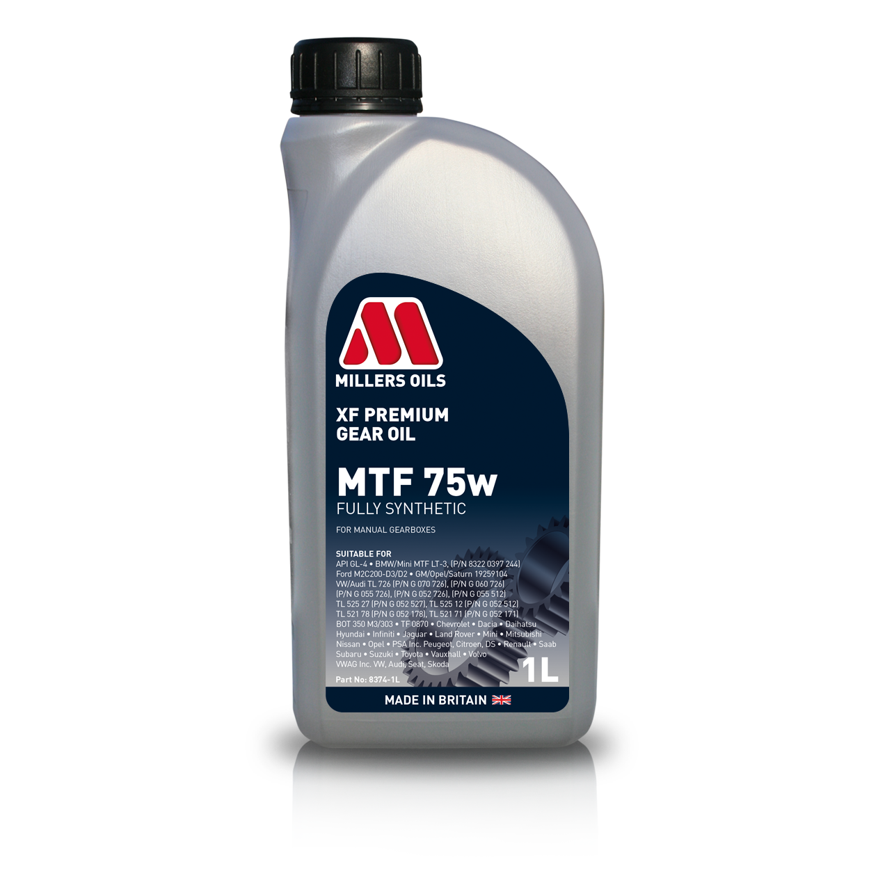 Atf Miller´S Xf Premium Mtf 75W. Formato 1L