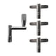 thumbnail image 1 of Llave de afinación de tambor multifuncional, ligera, práctica llave de tambor, accesorio de tambor para percusión, tambor electrónico, bombo , 4 4 piezas, 1 of 5