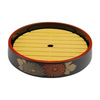Bothyi - Plato De Sushi Japonés Redondo, Bandeja Para Servir Sushi Para Restaurante, Hogar, Cocina, 24 Cm