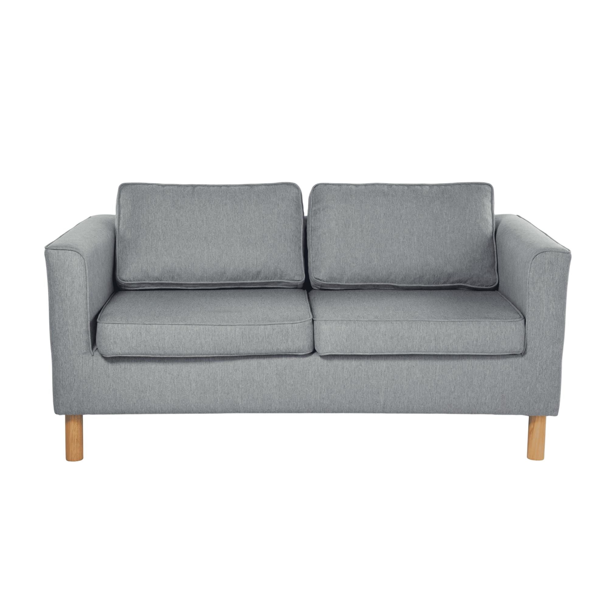 Mainstays - Sofá 2 Cuerpos Dune 150x80 Cm Madera - Gris