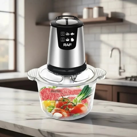 Procesador De Alimentos Con Base De Vidrio 800W Raf Todo En