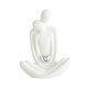 thumbnail image 4 of Estatua De Pareja Moderna Para Los Regalos De Boda De Compromiso Decoración De San Valentín Silver Love Heart, 4 of 5