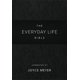 thumbnail image 1 of Biblia Faith Words Everyday Life con encuadernación de cuero negro LeatherLuxe, 1 of 1