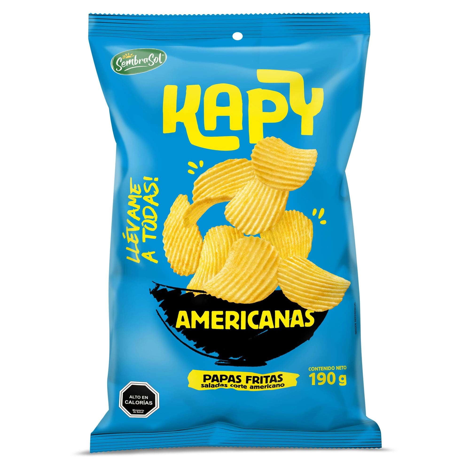 Papas Fritas Corte Americano 190 g Kapy