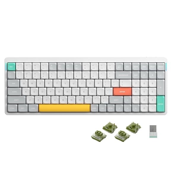 Teclado inalámbrico nuphy Air96 V2, 100 teclas, Bluetooth 5.1