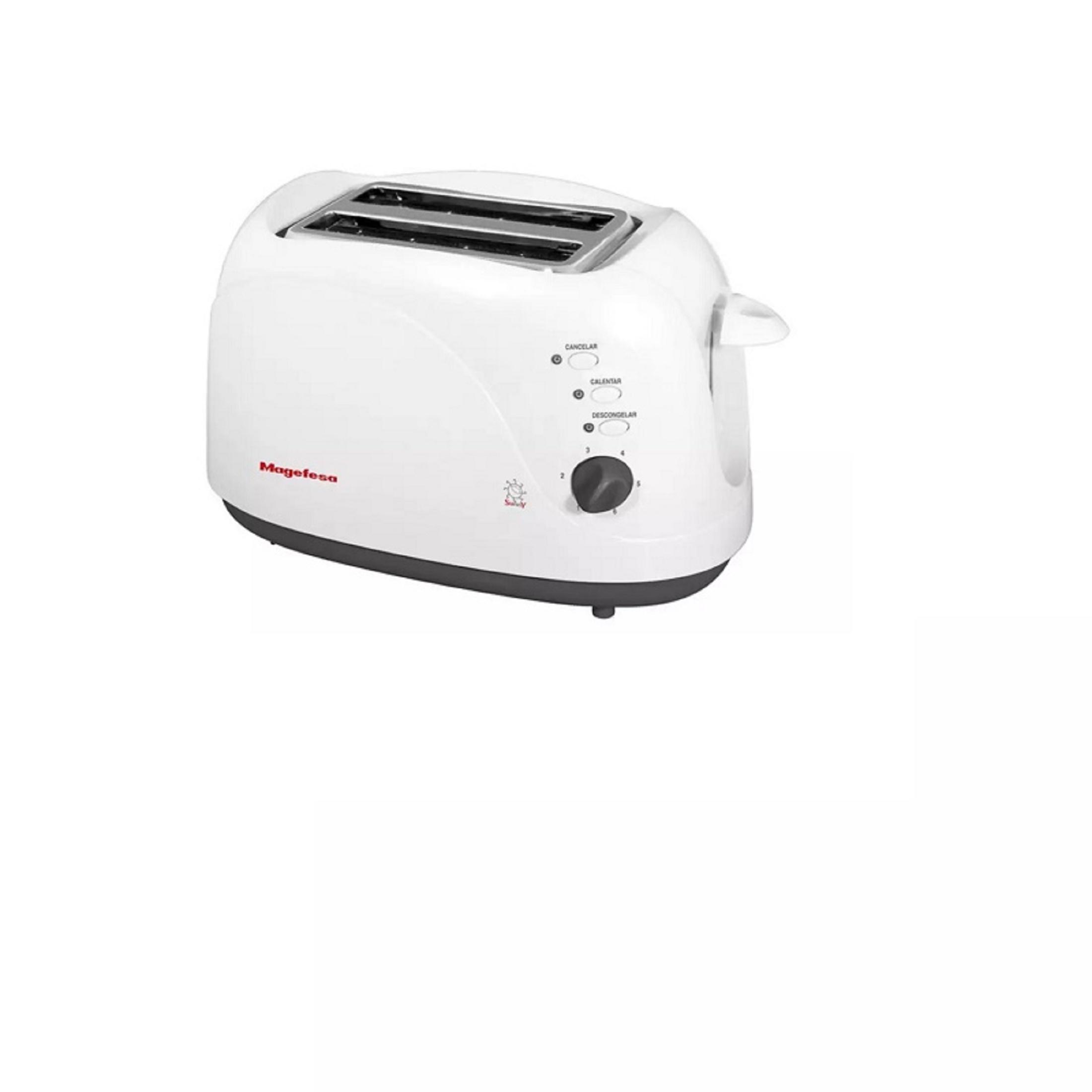 Magefesa - Tostador Blanco 2 Rebanadas Mgf3335