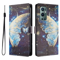 Foxdock Funda Tipo Cartera Para Oneplus 9 Pro Con Soporte Y Correa – Diseño De Patrones Lindos