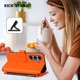 thumbnail image 4 of Funda Cartera Mariposa para [Samsung Galaxy S24] con Soporte y Cremallera Naranja, 4 of 6