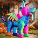 thumbnail image 1 of Inflable DomKom 183 cm Día de los Muertos LED, 1 of 7
