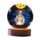 thumbnail image 4 of Luz De Noche De Bola Transparente, Adorno De Mesa Novedoso Para Escritorio, Dormitorio, Regalo De Cumplea?os Para Mujeres, 4 of 5