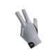 thumbnail image 2 of Guantes De Tres Dedos Mano Izquierda Antideslizante Elástico Pool Cue Mitts Gris, 2 of 3