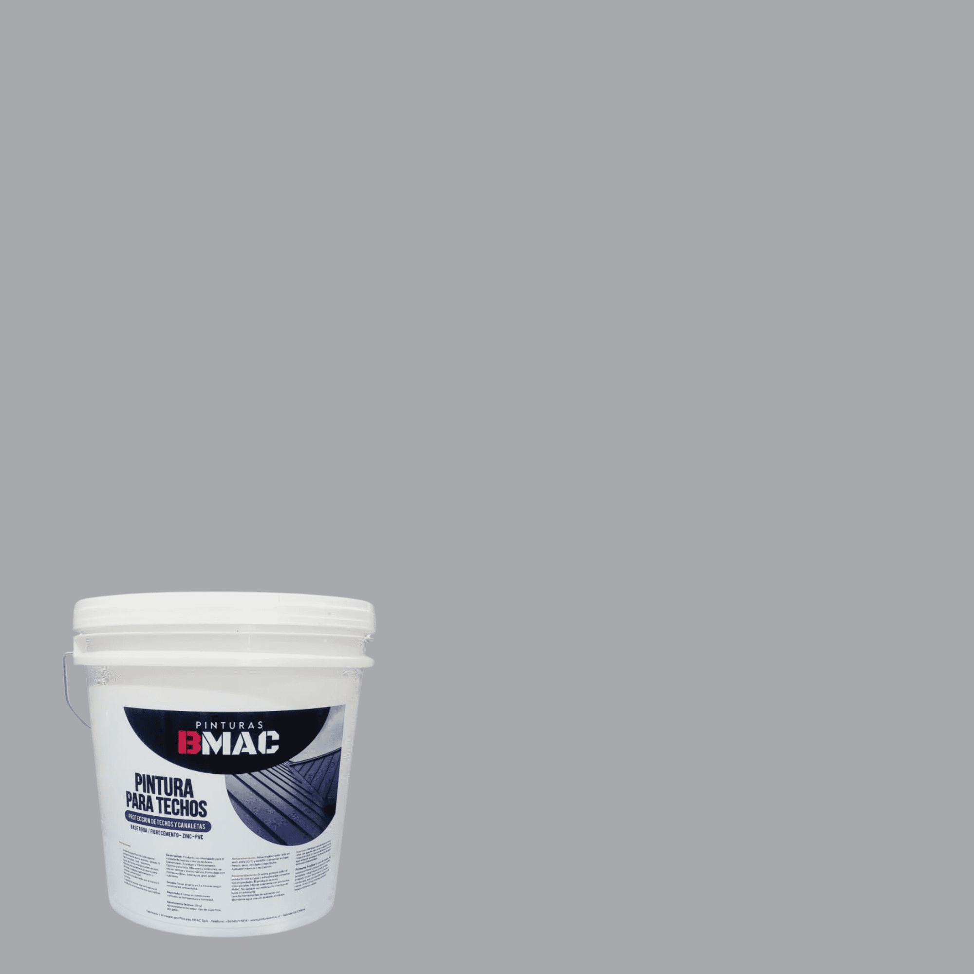 Bmac - Pintura Para Techo Gris Tineta