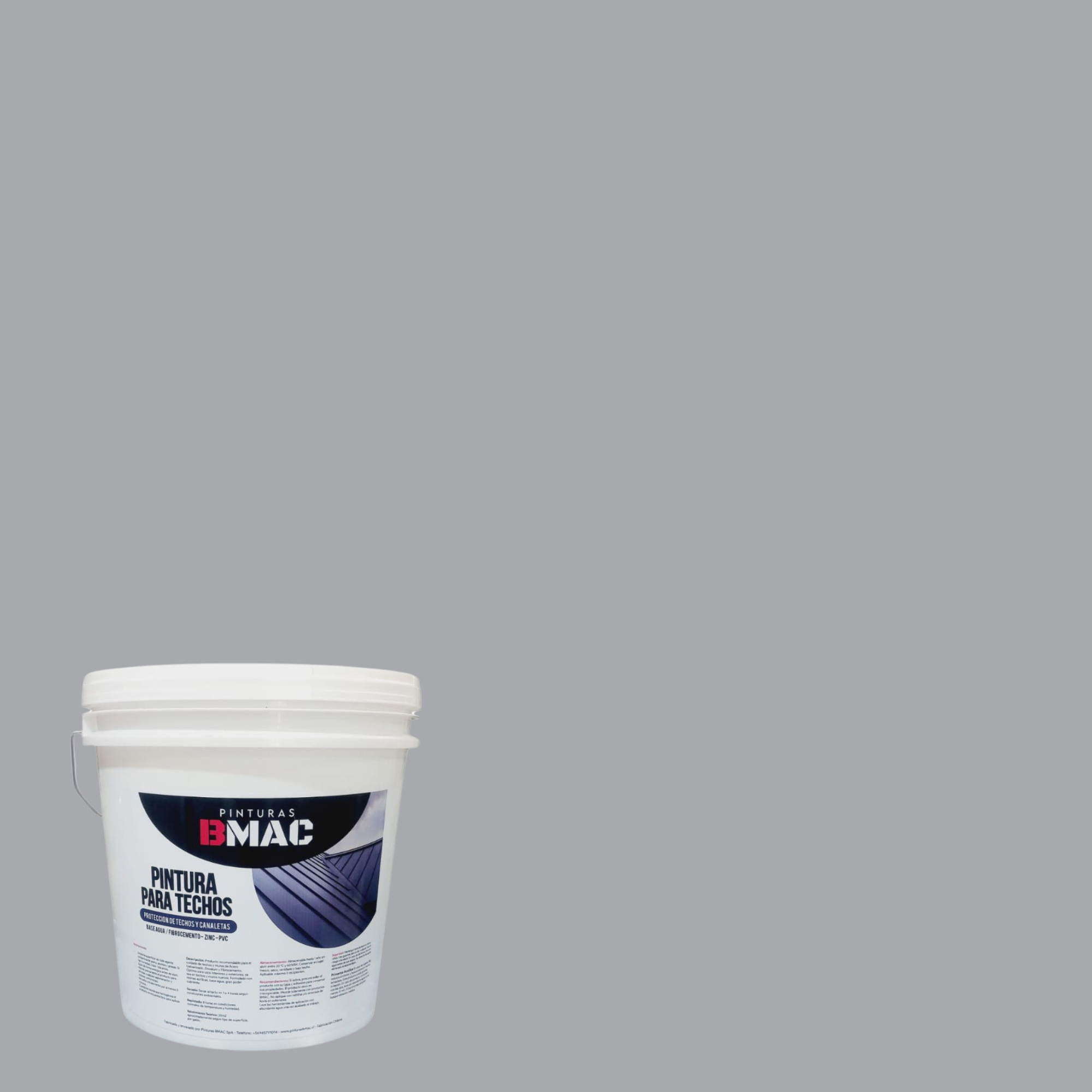 Bmac - Pintura Para Techo Gris Tineta