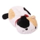 thumbnail image 2 of Soporte Para Pañuelos De Coche De Gato De Peluche Negro Blanco Y Amarillo, 2 of 2