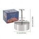 thumbnail image 4 of 1pc Round Meat Press 304 Stainless Steel Hamburger Patty Molds Non Stick For Hamburger Meat Beef Grill Burger Kitchen Tool, 4 of 4