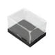 thumbnail image 1 of Caja De Exhibición Acrílica Base Negra Para Figuritas En Miniatura Coleccionables Escaparate 30cmx20cmx20cm, 1 of 5