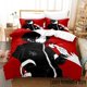 thumbnail image 1 of ing HUNTER×HUNTER Feitan Bedding Set Bed Set Aldult Kid Bedroom Duvetcover Sets Bed Sheets, 1 of 5