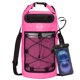 thumbnail image 1 of Mochila STOVER, bolsa impermeable y impermeable con funda flotante, color rosa, 1 of 9