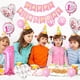 thumbnail image 4 of Globos de feliz cumpleaños, número 1, decoraciones para el primer cumpleaños de niña y niño, suministros para fiestas., 4 of 5