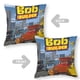 thumbnail image 2 of Bob el Constructor Fundas de almohada de terciopelo con tema, regalos de funda de almohada, decoración para el hogar, cojín de lanzar, regalo de cumpleaños para fans y parejas.40*40cm., 2 of 6