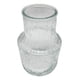 thumbnail image 3 of Florero Jarron Decorativo De Vidrio Florero Con Diseño blanco, 3 of 5