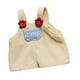 thumbnail image 3 of Lindo Mono De Muñeca Para Uso Diario, Ropa Para Cambiarse, Accesorio Para Fotos De Escena, Ropa Para Muñecas, Café, 3 of 5