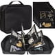 thumbnail image 1 of Caso organizador de joyería de viaje, bolsas de joyería para viajar, aglutinante de joyería con bolsas de terciopelo de cremallera transparentes de 6Pcs para almacenar pendientes, anillo (ne, 1 of 3