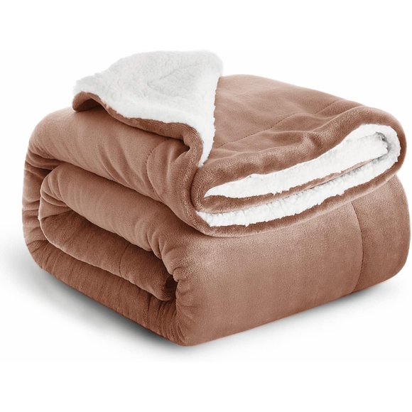 Manta IR Imperial Rooms Twin 152x203 cm Camello Sherpa