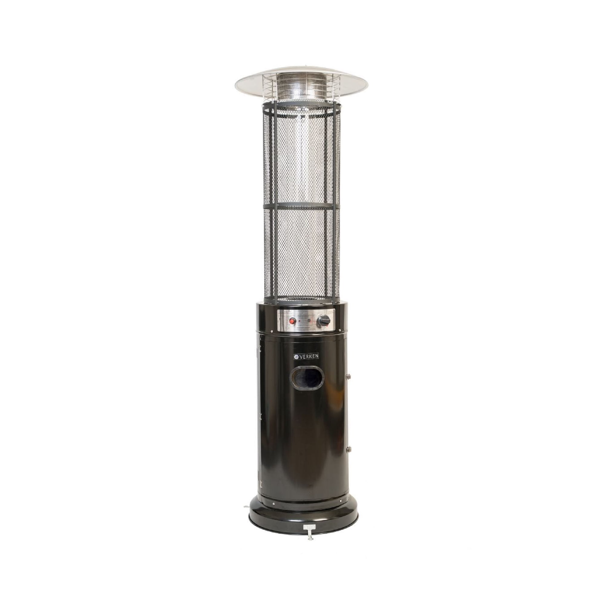 Estufa De Exterior A Gas Mork Negro - Verken