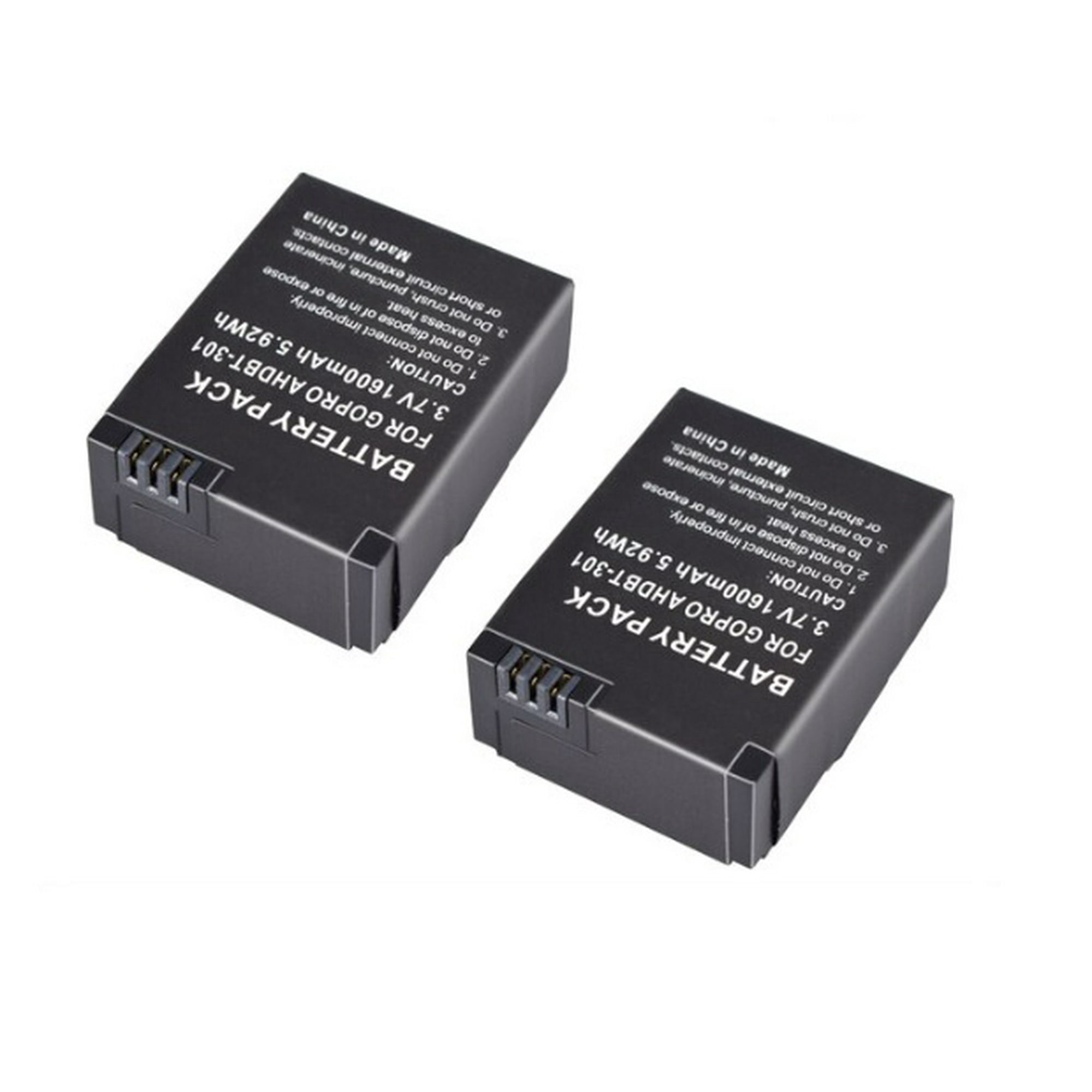 Genérico - 2 Baterías Gopro 3 Alternativa