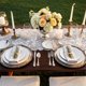 thumbnail image 5 of Caminero de Mesa Newwiee 80 cm x 305 cm Blanco 10 uds Floral, 5 of 7
