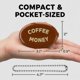 thumbnail image 5 of Monedero de goma GRABOVOI 8x5 cm Coffee Money, 5 of 9