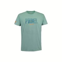 Polera Babolat Padel Cotton Tee Verde Tenis Padel