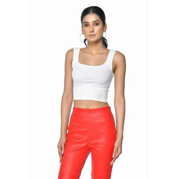 Falda Sharo Classic Leather Azul Marino