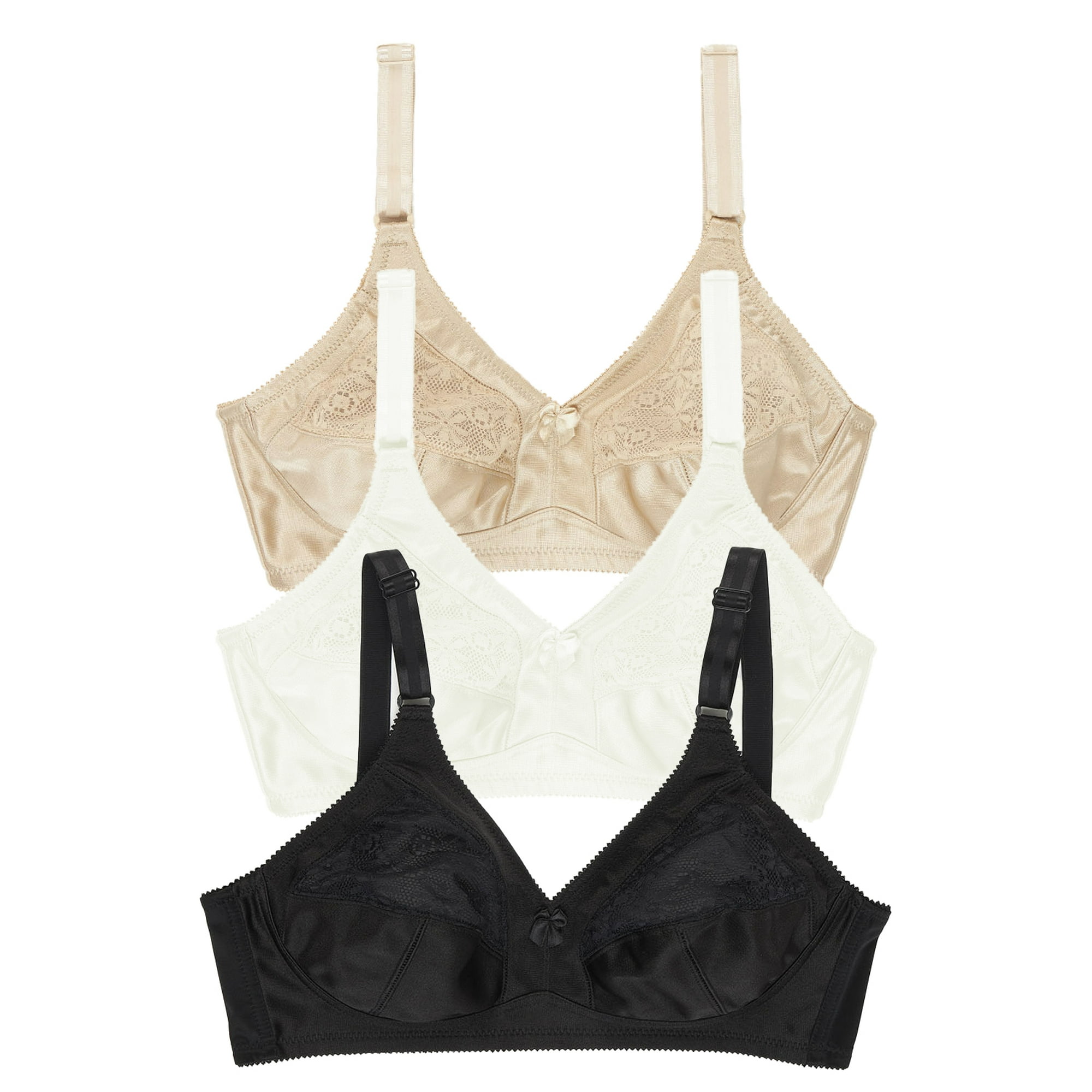 Pack 3x Sosten Microfibra P350513-sur Kayser