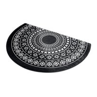 Bothyi - Alfombrillas Antideslizantes Para Cocina De Secado Rápido Para Oficina, Comedor, Sala De Estar, Blanco, Negro, 60X90 Cm