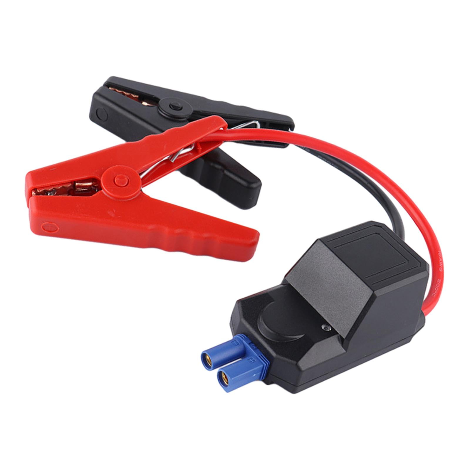 Ioensy - Cable De Arranque Genérico Con Abrazaderas De Batería, Clips De Repuesto Para Batería De Coche, Conector Trapezoidal