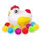 thumbnail image 2 of Juego de encaje gallina + huevos para bebe niños aprendizaje, 2 of 3
