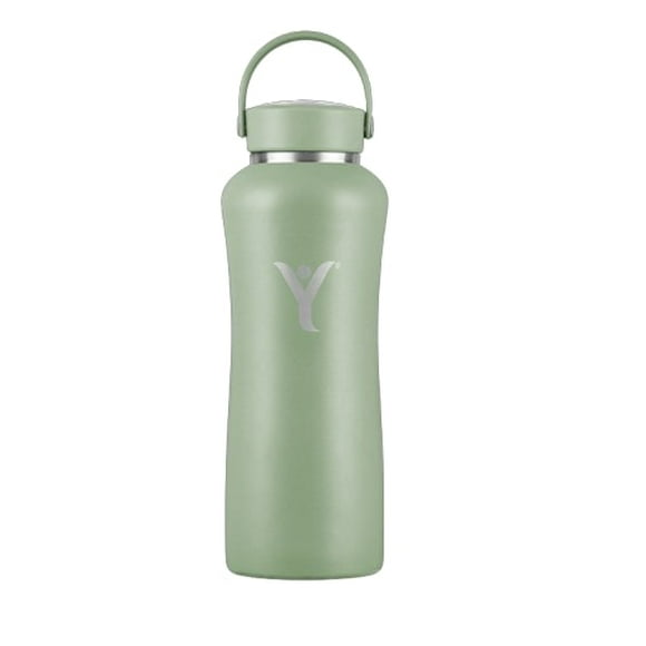 Botella Térmica de Agua Alcalina DYLN Color Verde Salvia1182ml - Hidratación Alcalina Duradera