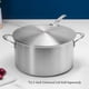thumbnail image 3 of Olla Alta Thomas Keller Insignia De Acero Inoxidable De 12 Cuartos, 3 of 9