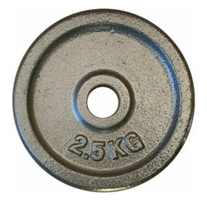 Master - Disco Pesas Acero Gris 2,5Kg Preolimpico