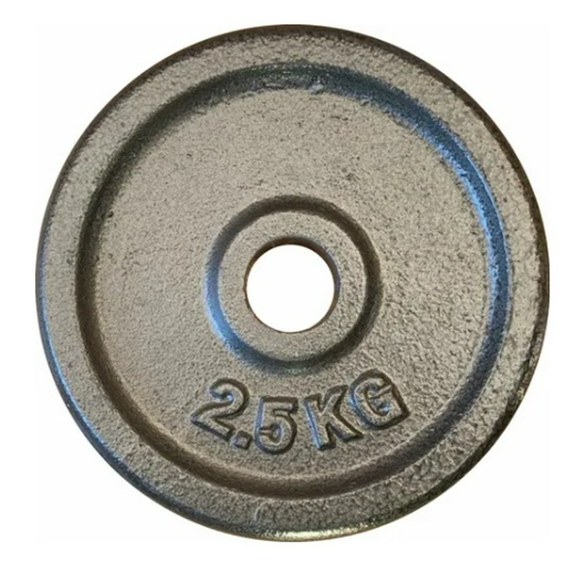 Master - Disco Pesas Acero Gris 2,5kg Preolimpico