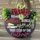 thumbnail image 1 of 1pc Family Welcome Wooden Door Sign - Funny Front Door Hanger for Friends and Guests - Perfect Christmas Gift for Home Decor, 1 of 4